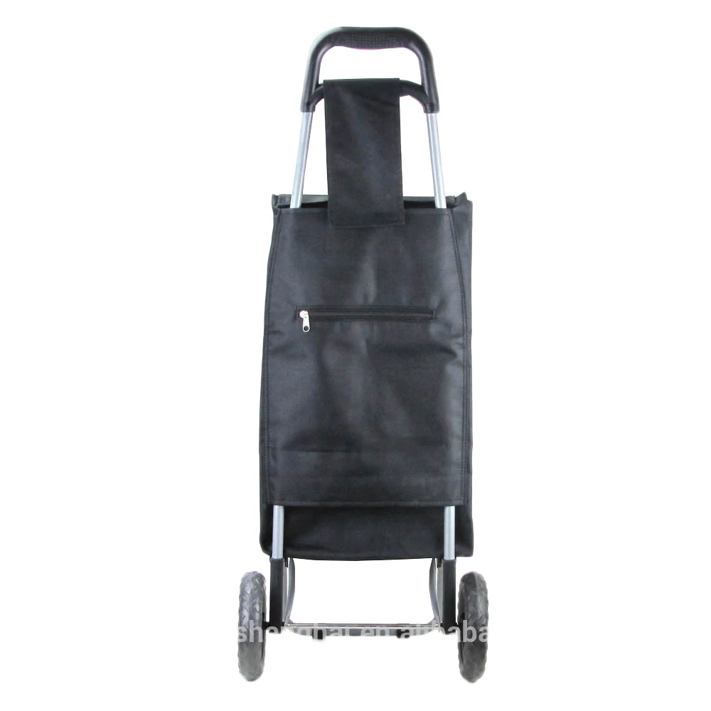 reusable supermarket shopping trolley promotional cheap luggage cart