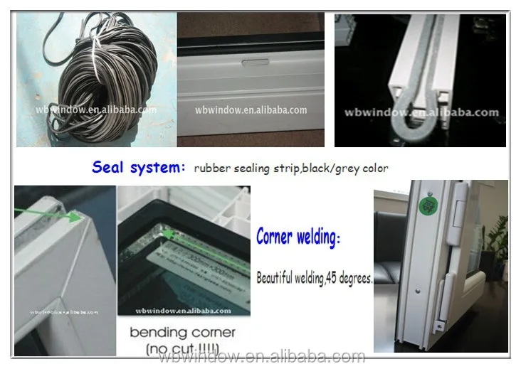 Custom bathroom window size,PVC window frosted glass window for toilet