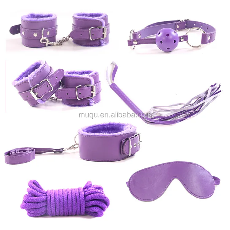 7 шт. (5 м хлопчатобумажная Веревка) из искусственной кожи с плюшем; Обтягивающий костюм, sm, для взрослых, секс-игрушки для взрослых, игрушки для взрослых, Секс Продукты Регулируемая полиуретан + плюш TC-7002