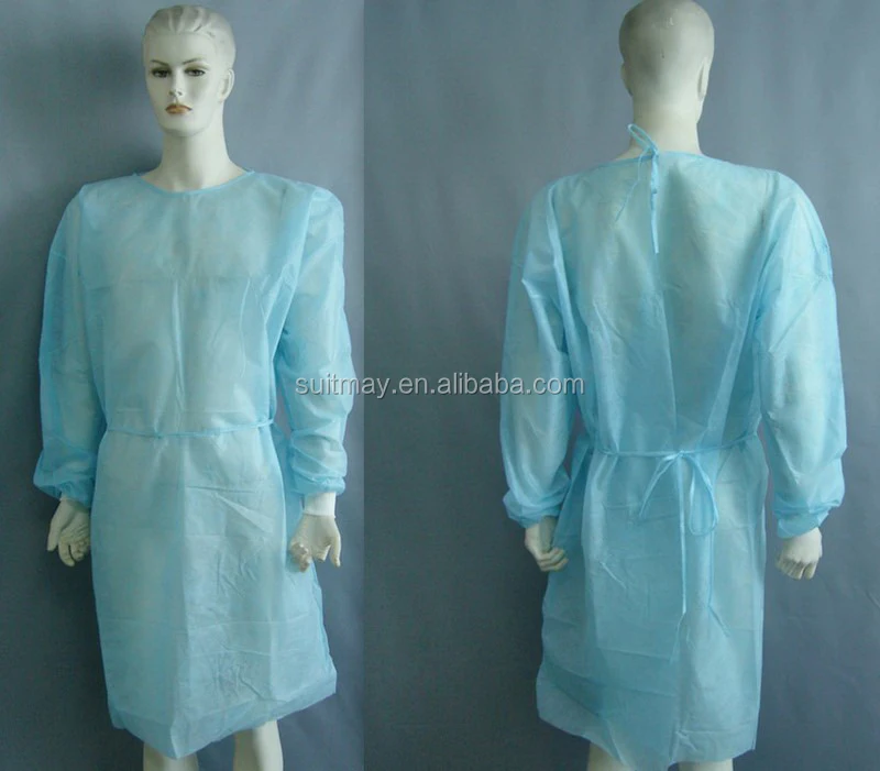 Disposable Gown, Protective Gown, disposable isolation gowns