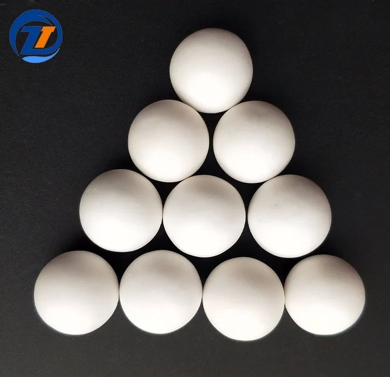 99% AL2O3 инертный глиноземный керамический шар-катализатор поддерживающие среды