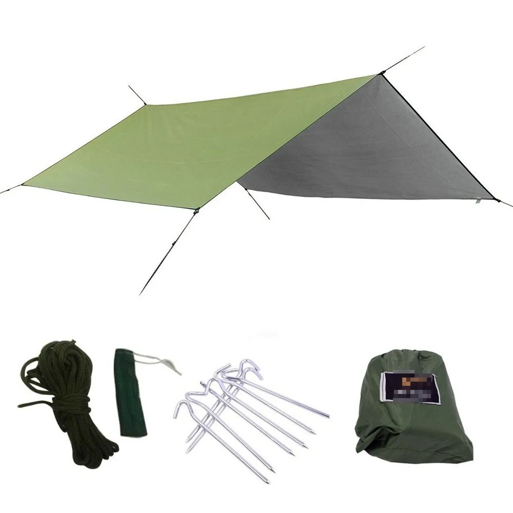 High quality Waterproof Sunshade Rain Fly Tent Shelter Hammock Tarp for Camping