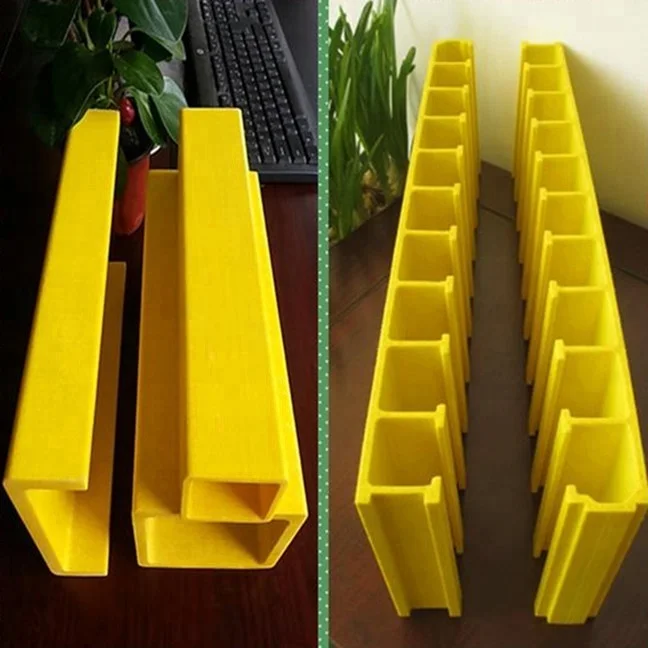Fiber Reinforced Polyester PRFV/FRP/GRP Extrusion beam profile