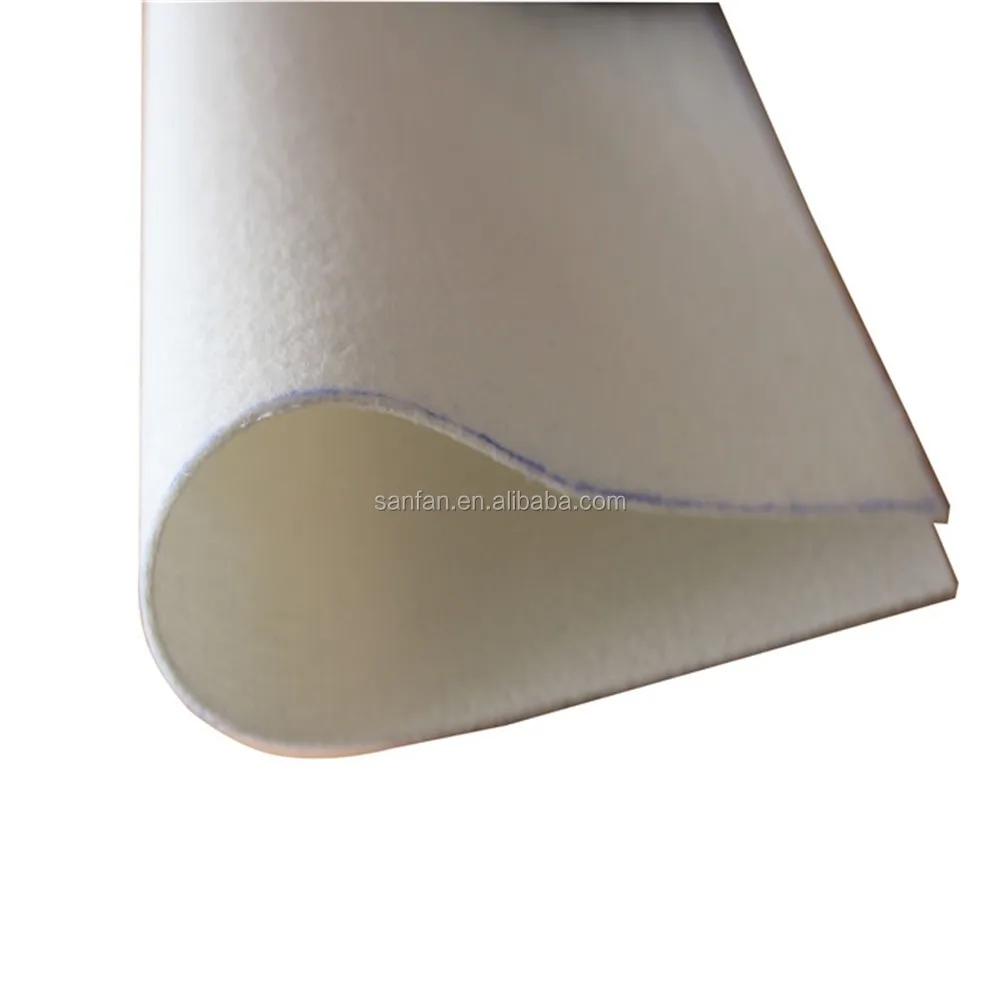550gsm polyester needle punched felt/550gsm polyester nonwoven filter material