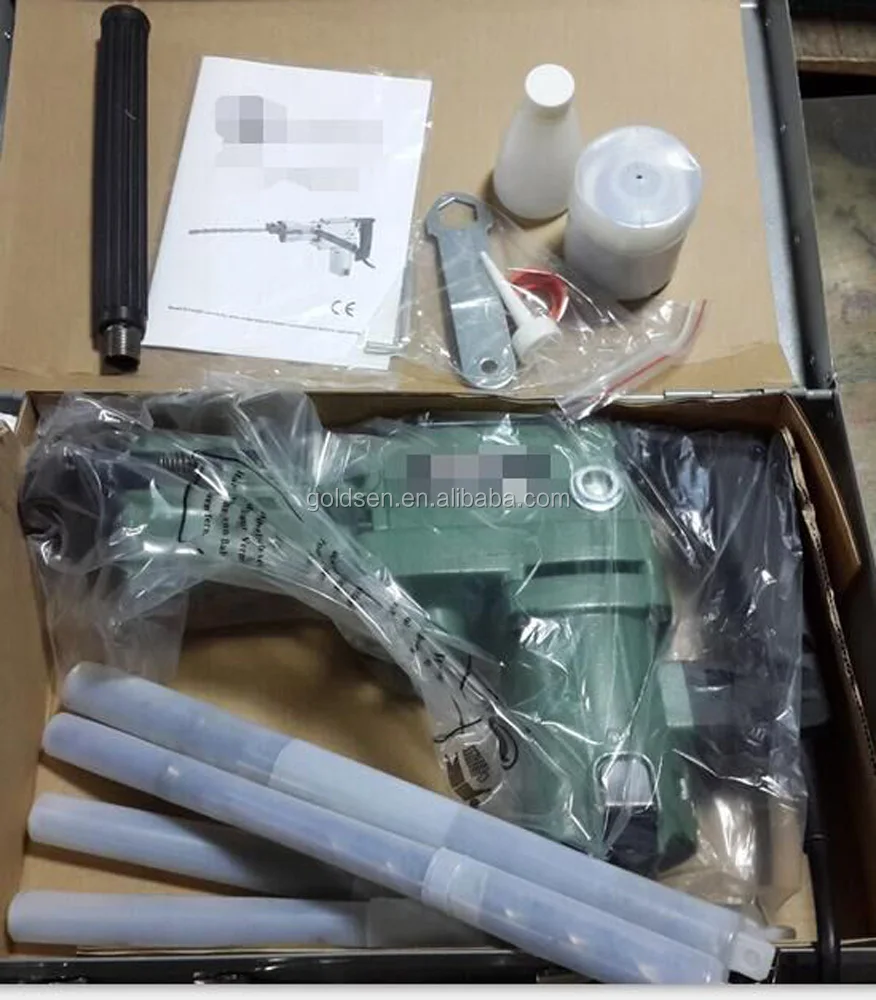 TOLHIT Red Portable Rock Drill Concrete Wall Demolition Breaker Machine Professional Electric Power Rotary Hammer 38mm 1050W