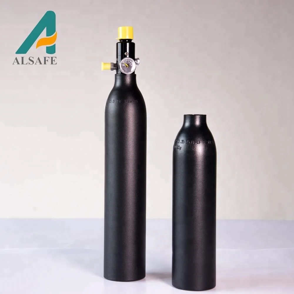 Alsafe manufacturer 0.35L High pressure pcp paintball tank