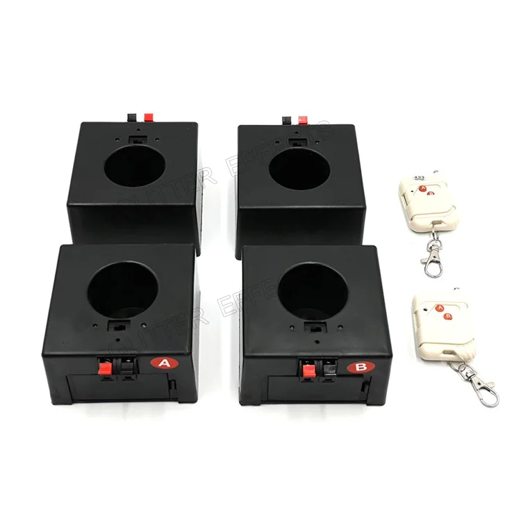 
D04 Remote control 4 cue fireworks fountain base firing system 
