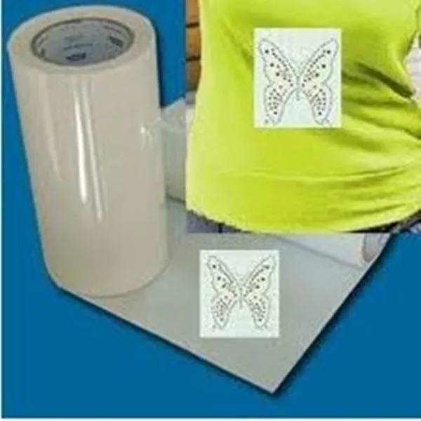 EXTRA THICK PREMIUM Hot Fix Crystal Rhinestone Transfer Film Paper Tape, IN ROLL