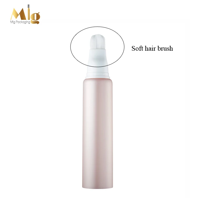 Пластиковая OEM различная Косметическая кисть аппликатор трубка офсетная печать