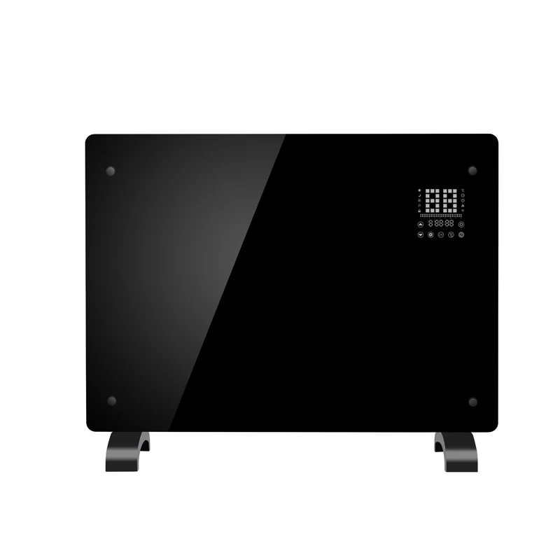 SAA Glass panel heater electric home appliance convection heater made in china