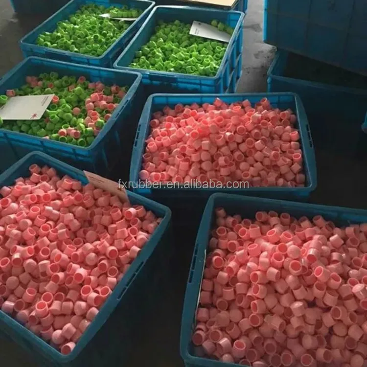 Pink color silicone chair foot wear protection round matchildren safety chair & table leg tips