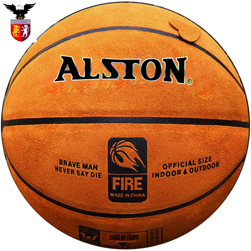 Leather Ball Material And Ball Type Cow Leather Professional Match Basketball