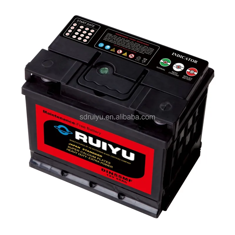 55d23l car battery SMF battery Keter brand used car batteries for sale
