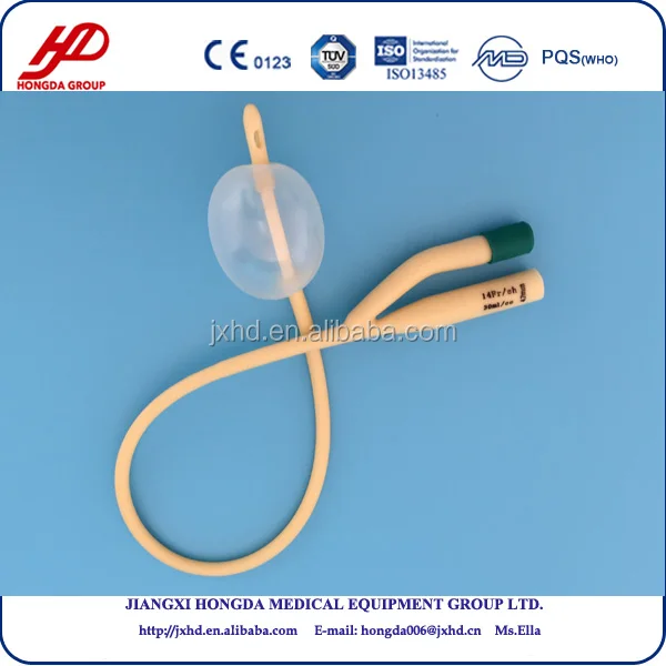 foley catheter latex