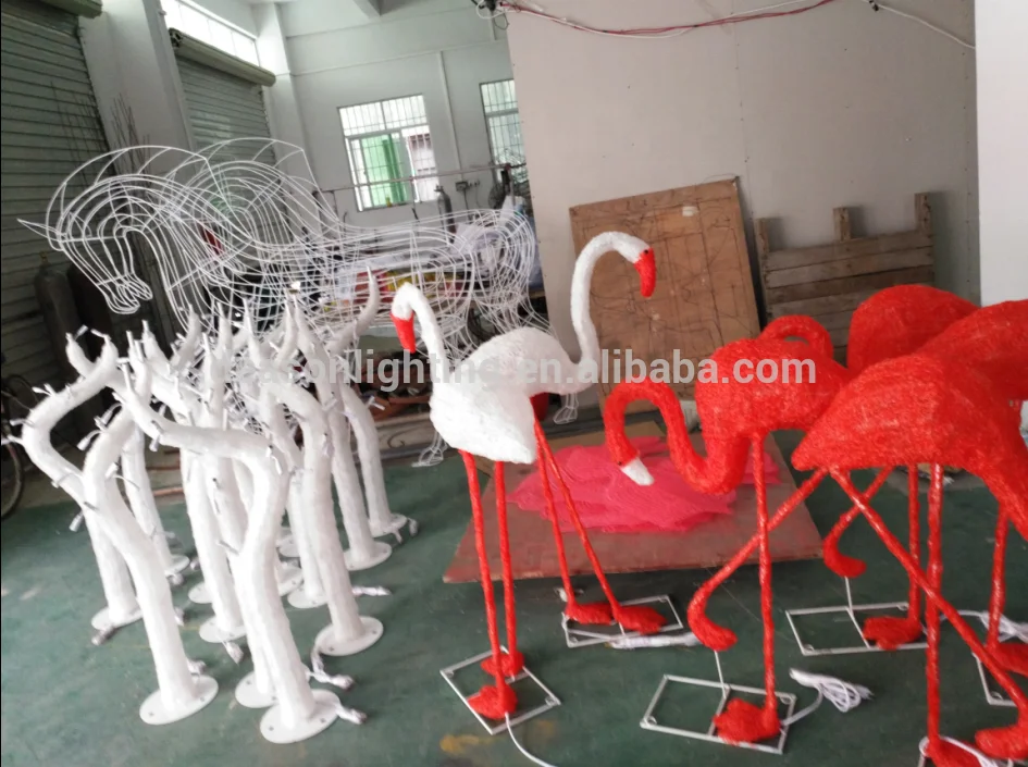 flamingo light decoration