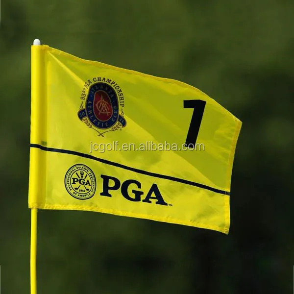 51x36 см индивидуальный пластиковый флаг для гольфа