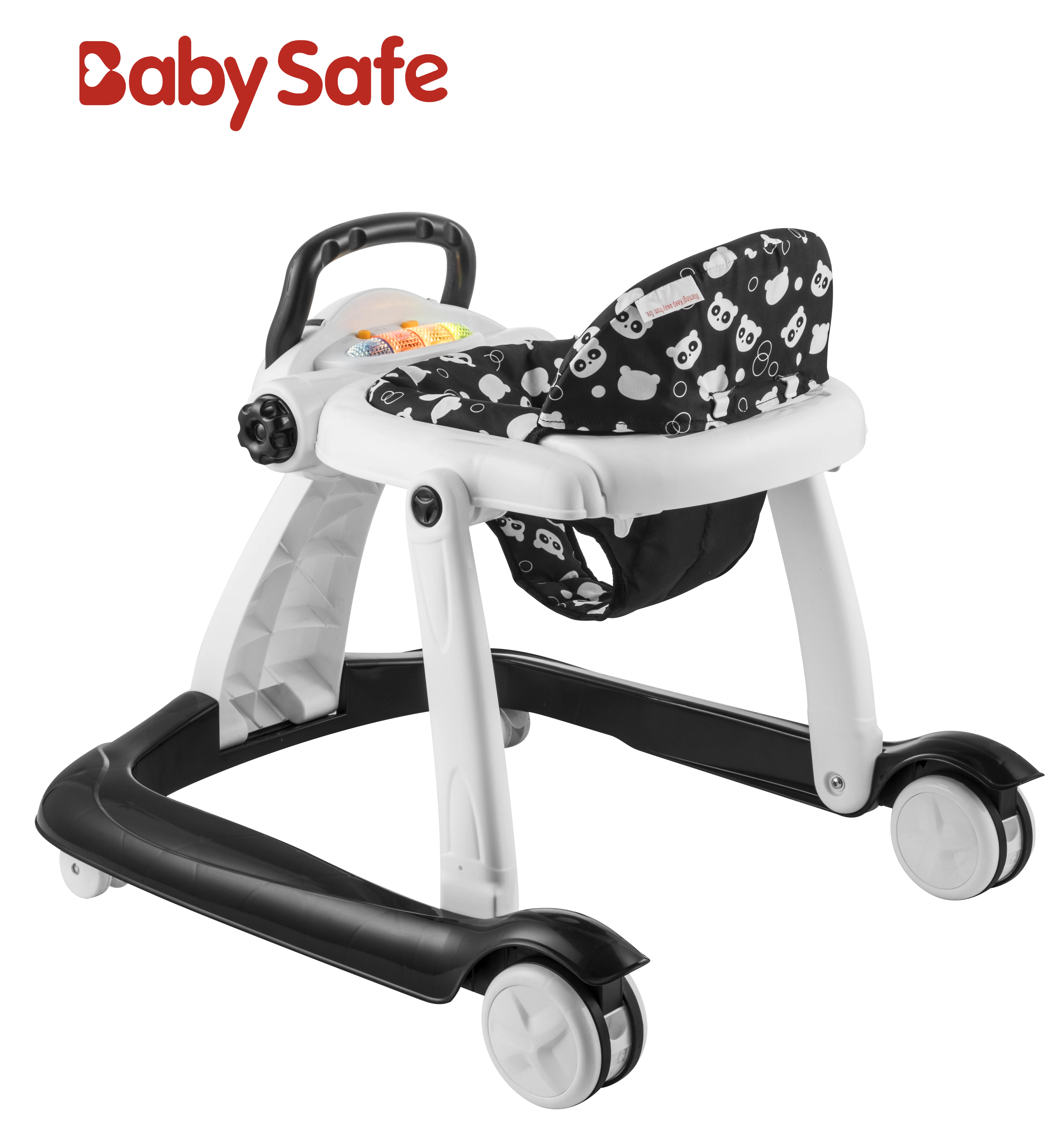 Babysafe inflatable Sit-to-Stand Learning Baby Walker with Activity Tray