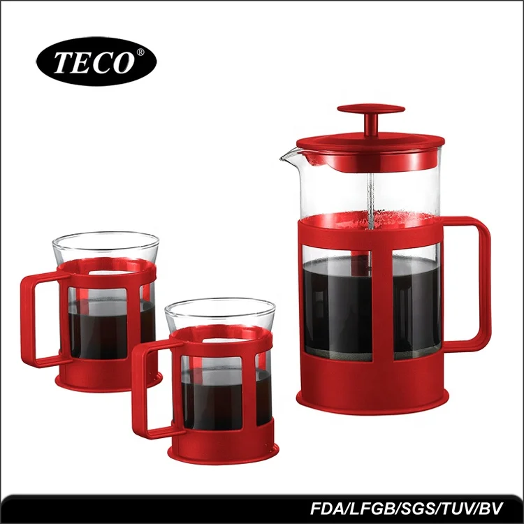 Promotion 3 Pcs French Coffee Press Set  Coffee Press,Glass Coffee Sets