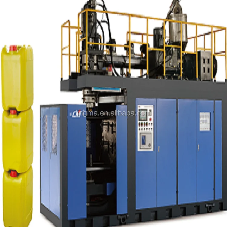 Oil drum automatic extruder /jerrycan 30 liter extrusion blow molding machine