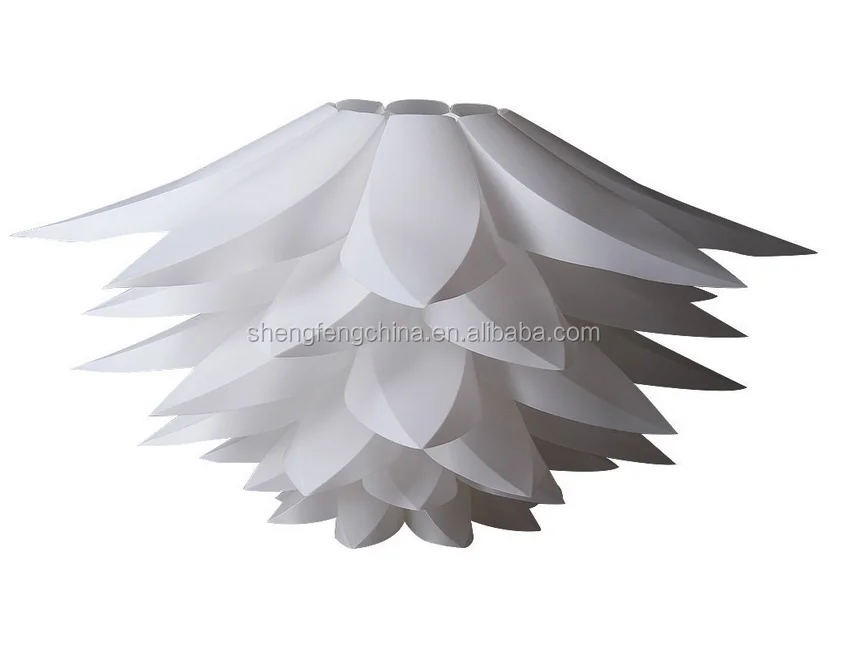 Оптовая продажа, пластиковые подвесные светильники/Абажур В Виде Цветка Лотоса для современного дома