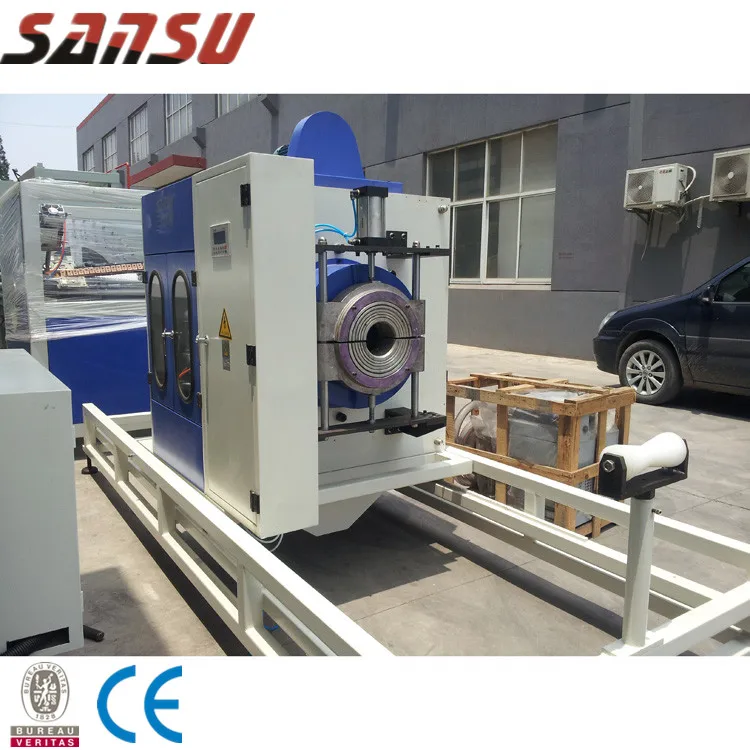 plastic PE PP pipe manufacturing extrusion production making machine extruder machinery line
