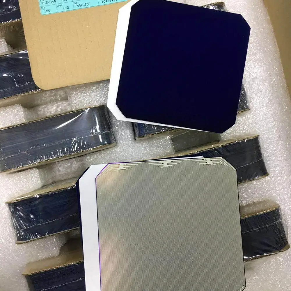 chinese hottest selling high efficiency 24.0%  5 inch  flexible  Sunpower C60 Solar Cell for solar panel