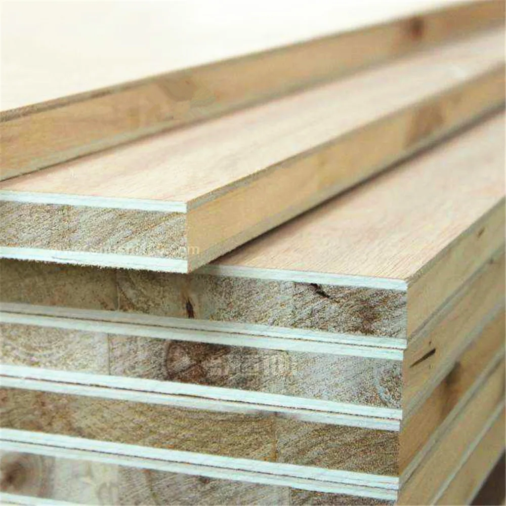 
E0 E1 E2 E3 WBP Melamine faced Malacca block board for furniture 