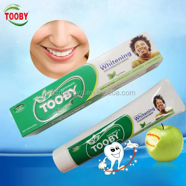 TOOBY Brand good quality cheaper price oxygenating toothpaste brands