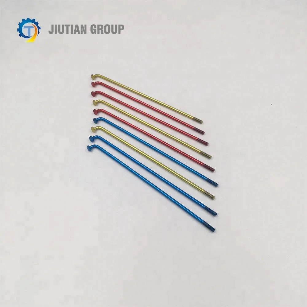 High Quality Motorcycle Spare Parts Motorcycle Wheel Cataphoresis Color Spoke