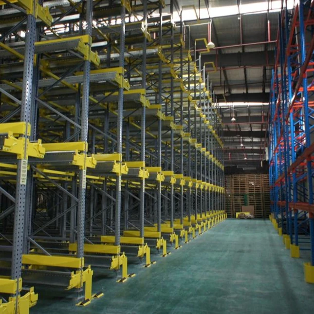 Maxrac high efficient automatic warehouse racking system pallet shuttle rack