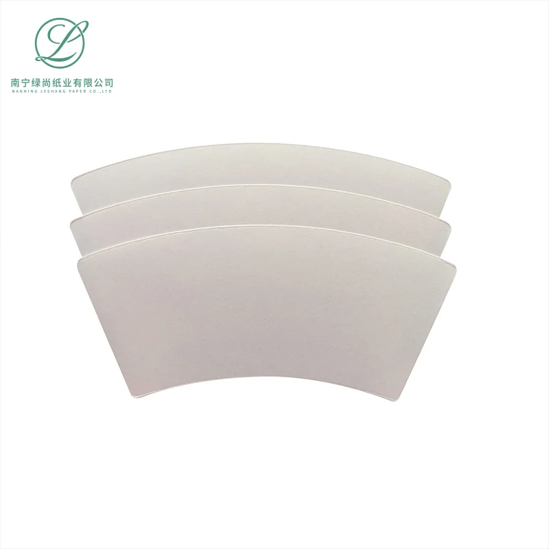 
Paper material and single wall style coffee cup usage 