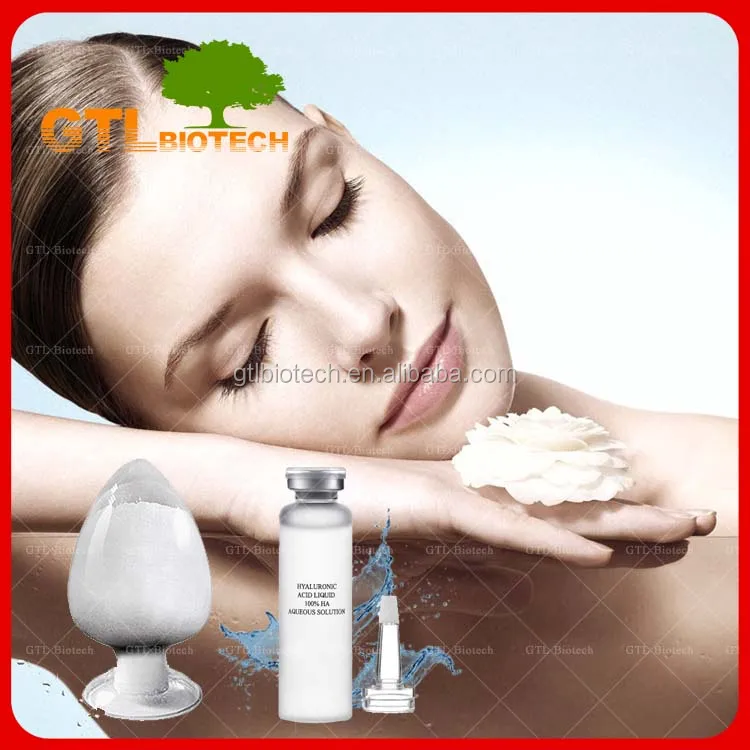 
Manufacturer Supply Cosmetic Grade Hyaluronic Acid Powder 