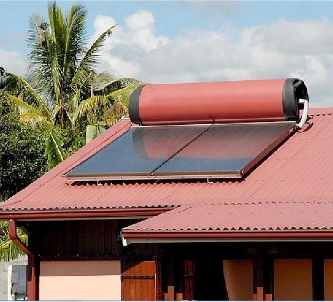 300 литровый пассивный плоский нагреватель воды под давлением с сертификатом Solar Keymark EN12976