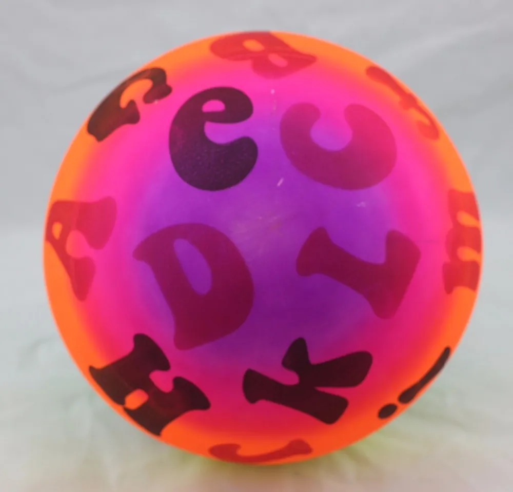 
PVC IQ Treat Alphabet Beach Ball 