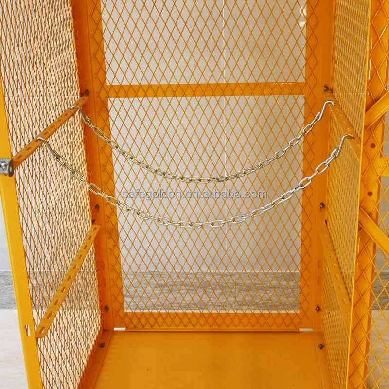 Gas Cylinder Cabinet for 9 Cylinder, Metal Gas Storage Cabinet