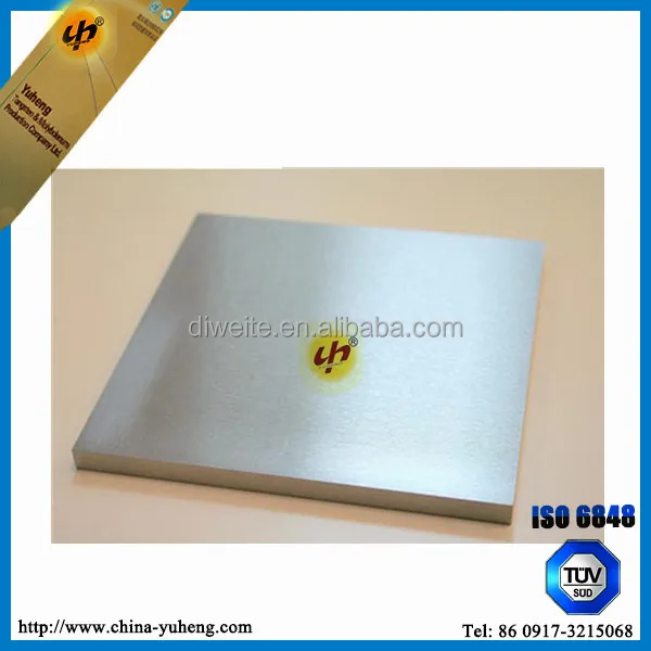 factory direct  sale  niobium sheet  price per kg