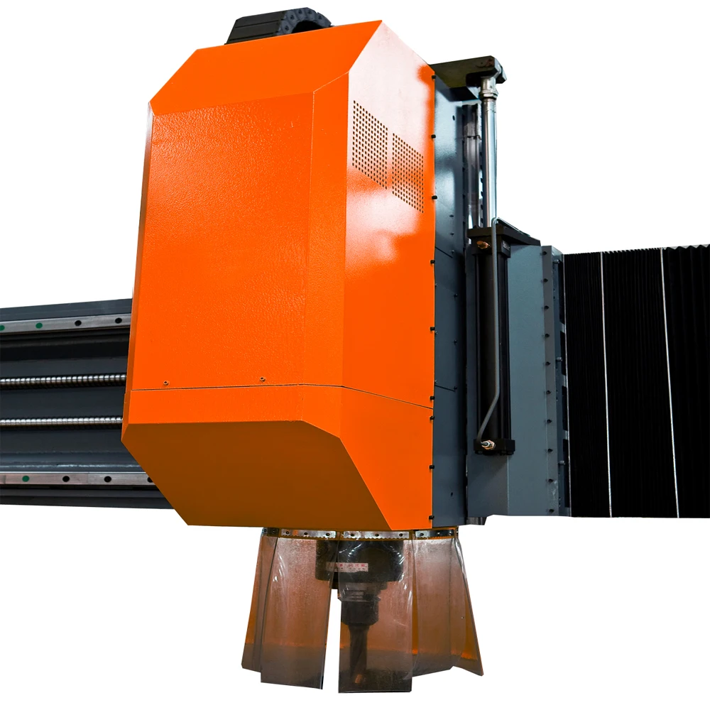 High Speed CNC Gantry Movable Tube Flange Sheet Drilling Machine