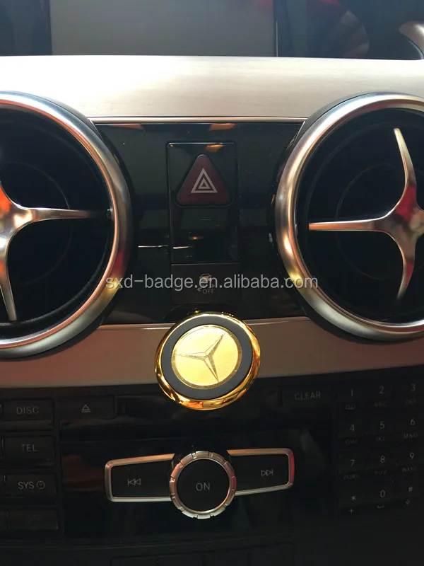 luxurious golden car mount holder Ball Sticky Magnetic Stand china cell phone mount for car china stock