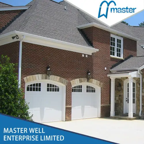 master well high quality  auto operation sectional doors  sectional garage door with openers