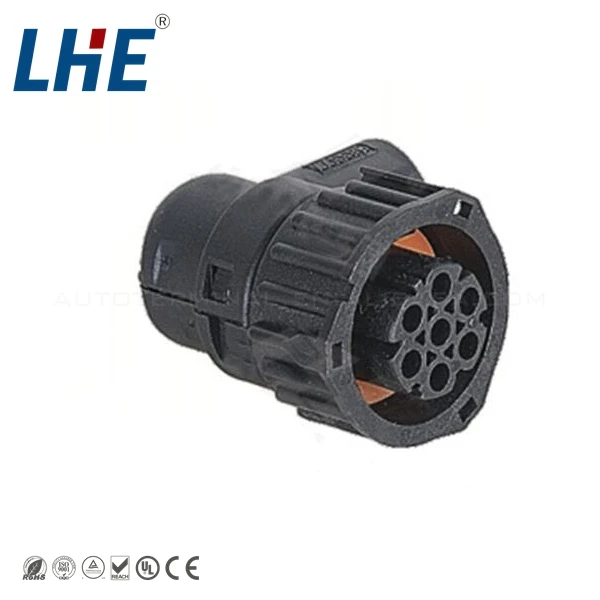 7 ПУТЬ зеленый мужской Высший сорт водонепроницаемый автомобиля электрический разъем с терминалы и уплотнения