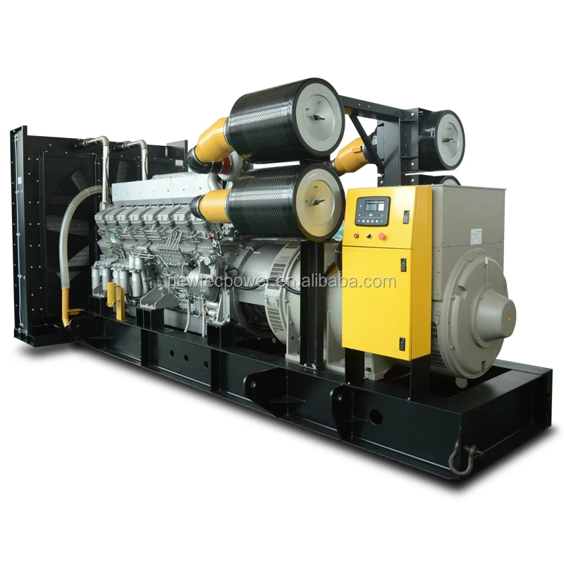 Made in Japan S6R-PTA diesel engine 600kva powered by Japanese Mitsubishi diesel generator 480kw