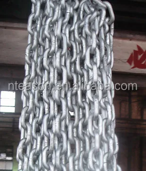 100 Grade alloy steel high strength lifting chain 25%strongerthan G80 chain