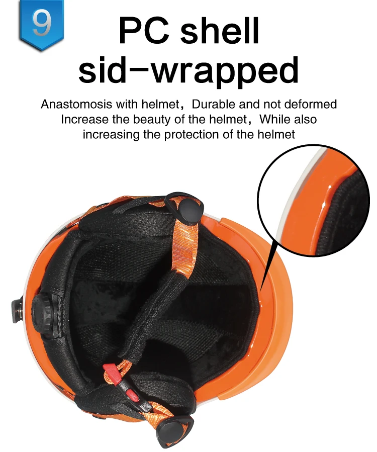 
Child adult snowboard helmet with visor S.M.L size ski helmet 