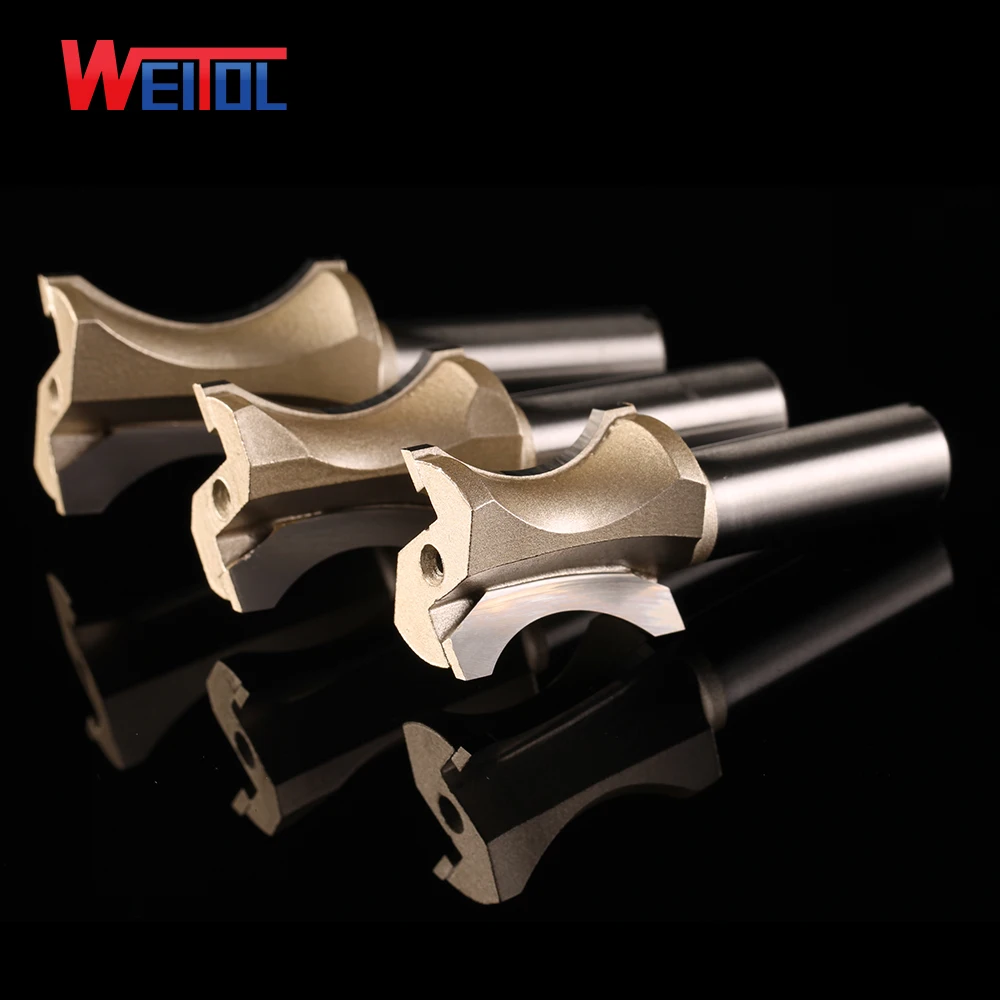 WEITOL Professional Convex Edging router Bit end mills engraving machine cutter woodworking door frame cutter