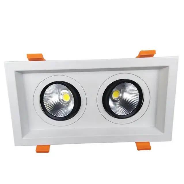 
 Утопленный потолочный Cob 15 Вт тонкий коммерческий светодиодный светильник с 3 летами гарантированности  