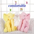 60cm Baby Plush Elephant Toys With Blanket Soft Toys Stuffed Animal Elephant Dolls For Baby Kids