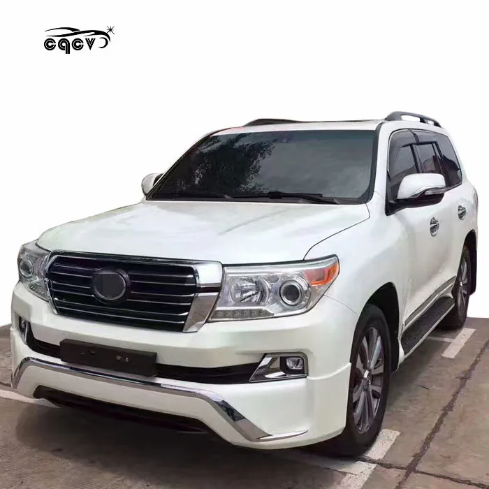 Body kit for 2008-2015 Toyota Land Cruise&r upgrade to 2016 Toyota Lan&d Cruiser front bumper rear bumper taillight geiller