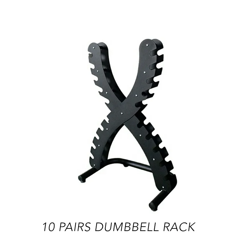 Коммерческое оборудование для тренажерного зала фитнеса 10 пар стойка гантелей студии