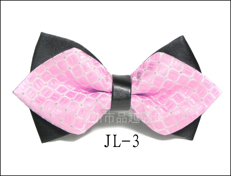 
Factory Wholesales custom men silk official bow tie satin 