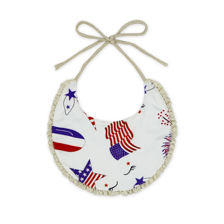 Защитить одежду чистой американский флаг шаблон нагрудником